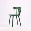 Simple design wood dining chair in painting